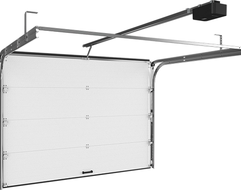 Гаражные секционные ворота rsd01lux